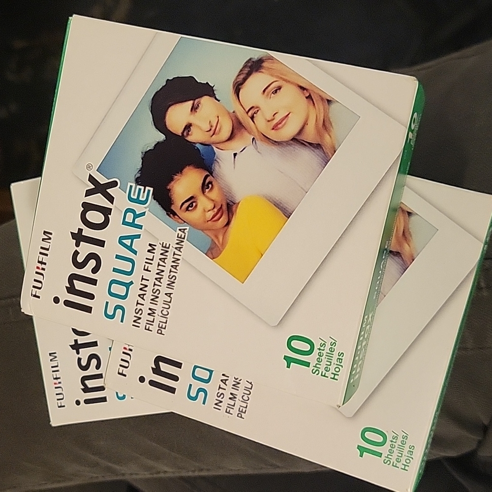 Fujifilm instax SQUARE Instant Film x3 packs (x10 sheets per pack)